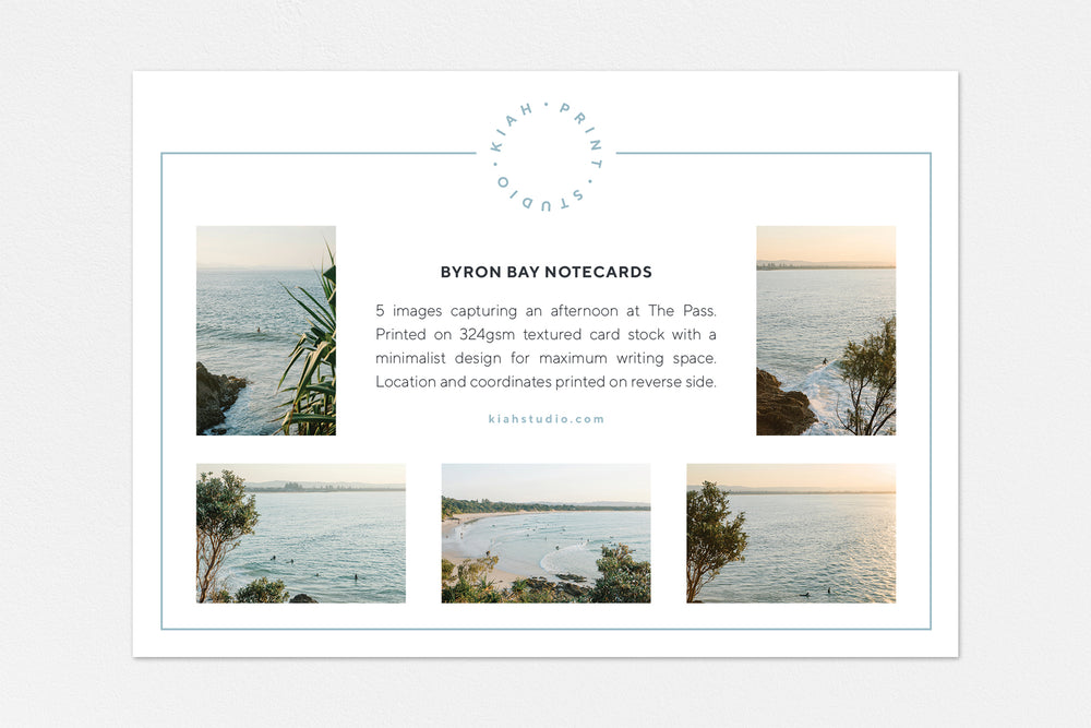 Byron Bay Notecard Set